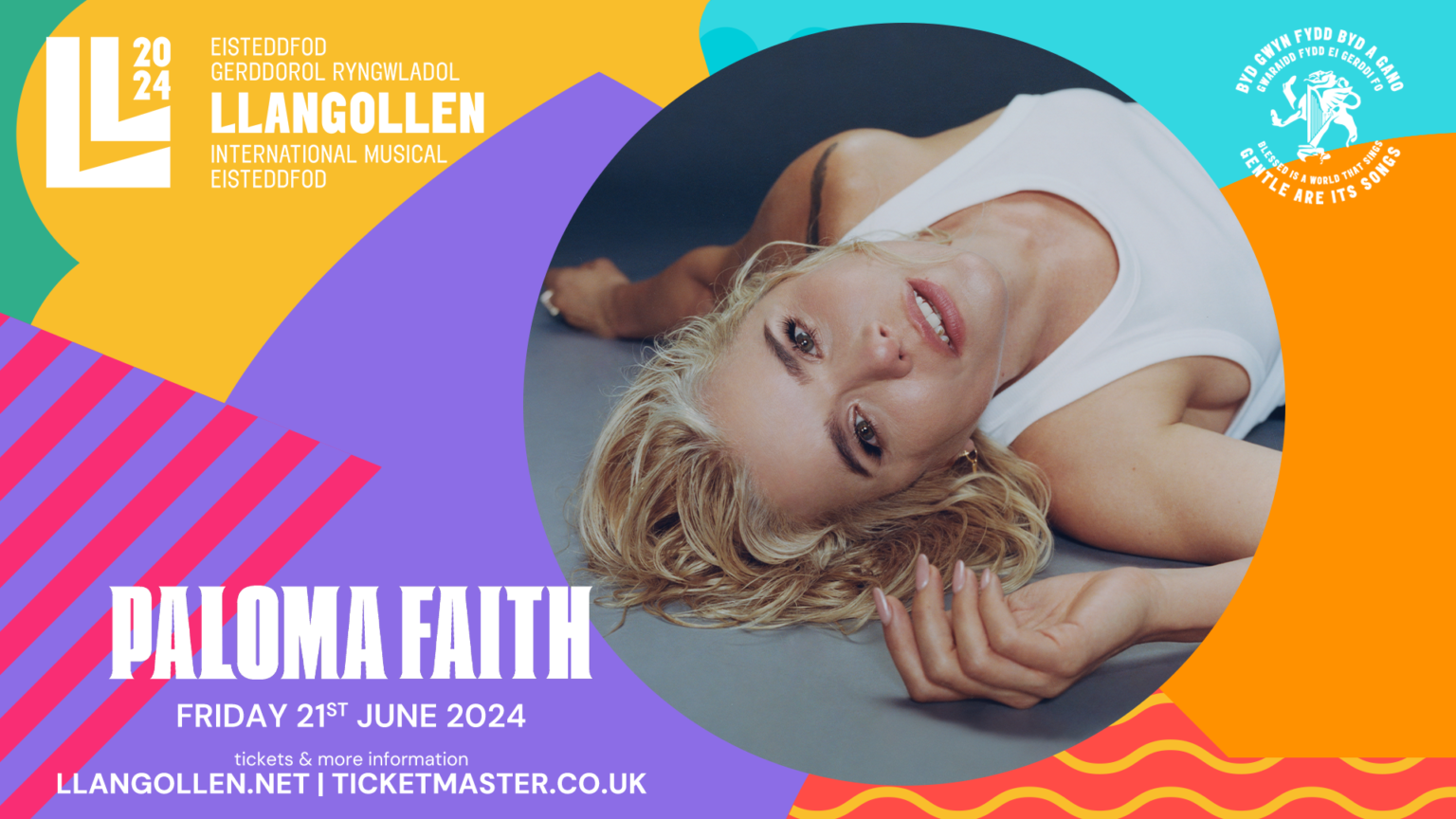 Paloma Faith at Llangollen 2024 Llangollen International Musical