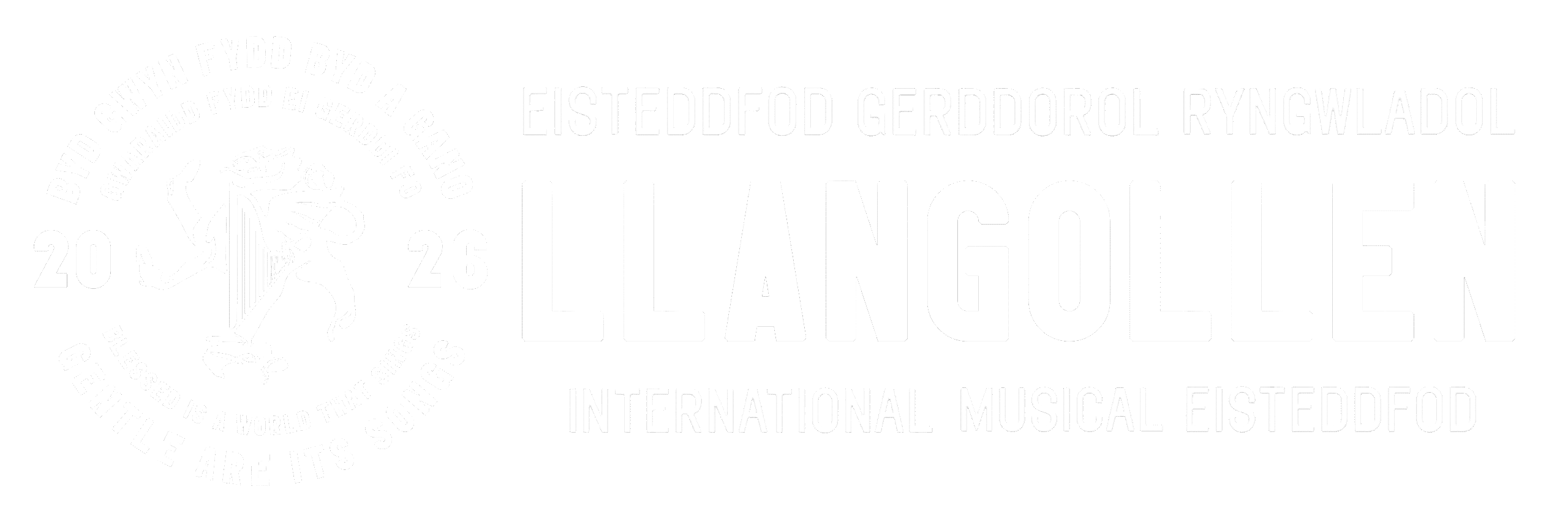 Llangollen International Eisteddfod logo
